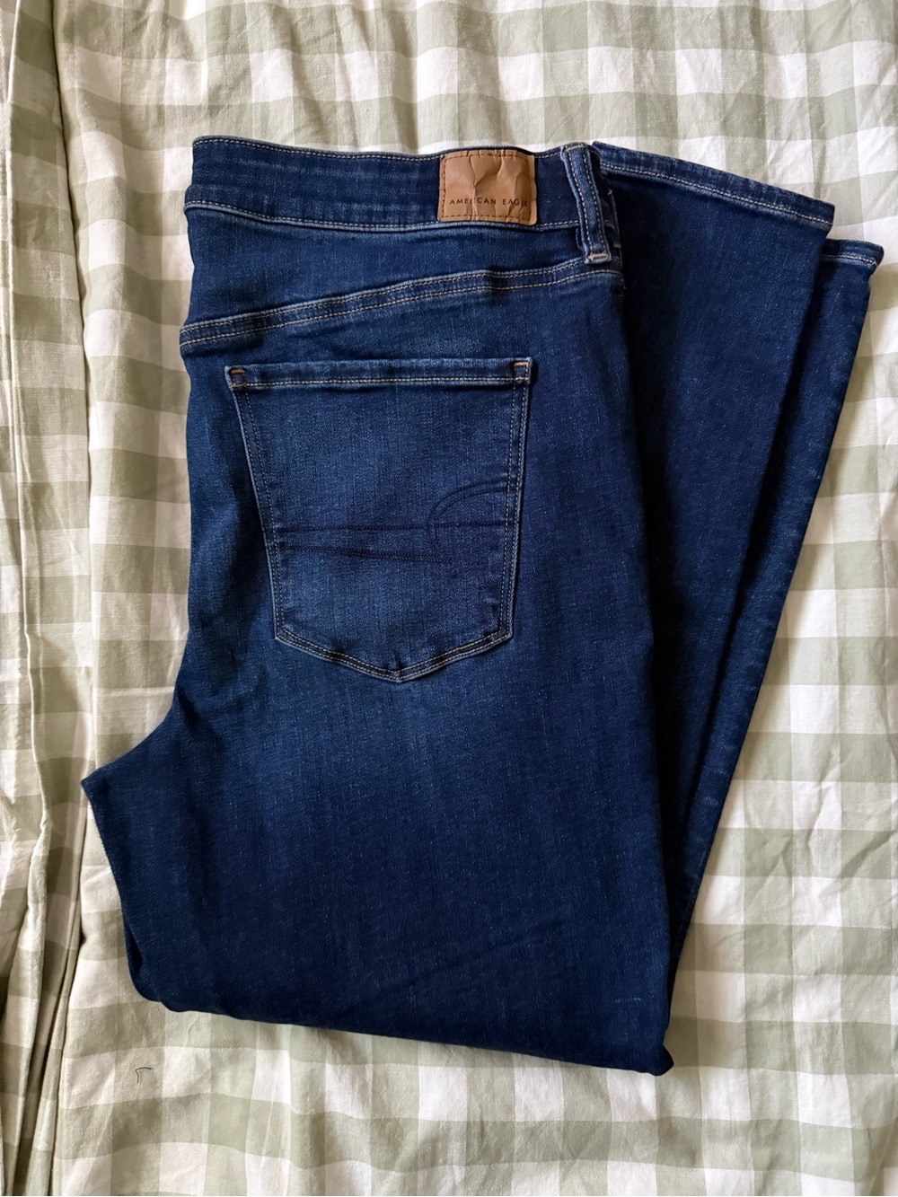 American Eagle Outfitters Women’s Dark Blue Skinny Jeans